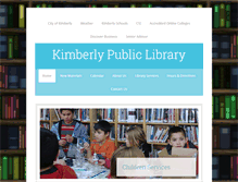 Tablet Screenshot of kimberly.lili.org