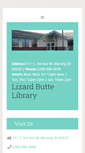 Mobile Screenshot of lizardbutte.lili.org