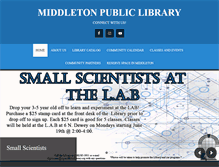 Tablet Screenshot of middleton.lili.org