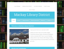 Tablet Screenshot of mackay.lili.org
