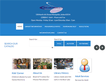 Tablet Screenshot of bearlake.lili.org