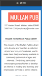 Mobile Screenshot of mullan.lili.org