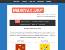 Tablet Screenshot of mullan.lili.org