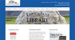 Desktop Screenshot of larsen-sant.lili.org
