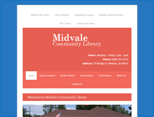 Tablet Screenshot of midvale.lili.org