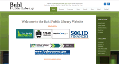 Desktop Screenshot of buhl.lili.org