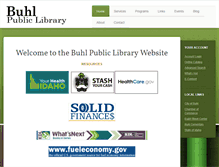 Tablet Screenshot of buhl.lili.org