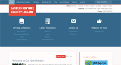 Desktop Screenshot of eastowyhee.lili.org