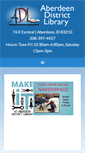 Mobile Screenshot of aberdeen.lili.org