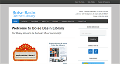 Desktop Screenshot of boisebasin.lili.org