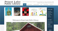 Desktop Screenshot of priestlake.lili.org