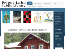 Tablet Screenshot of priestlake.lili.org